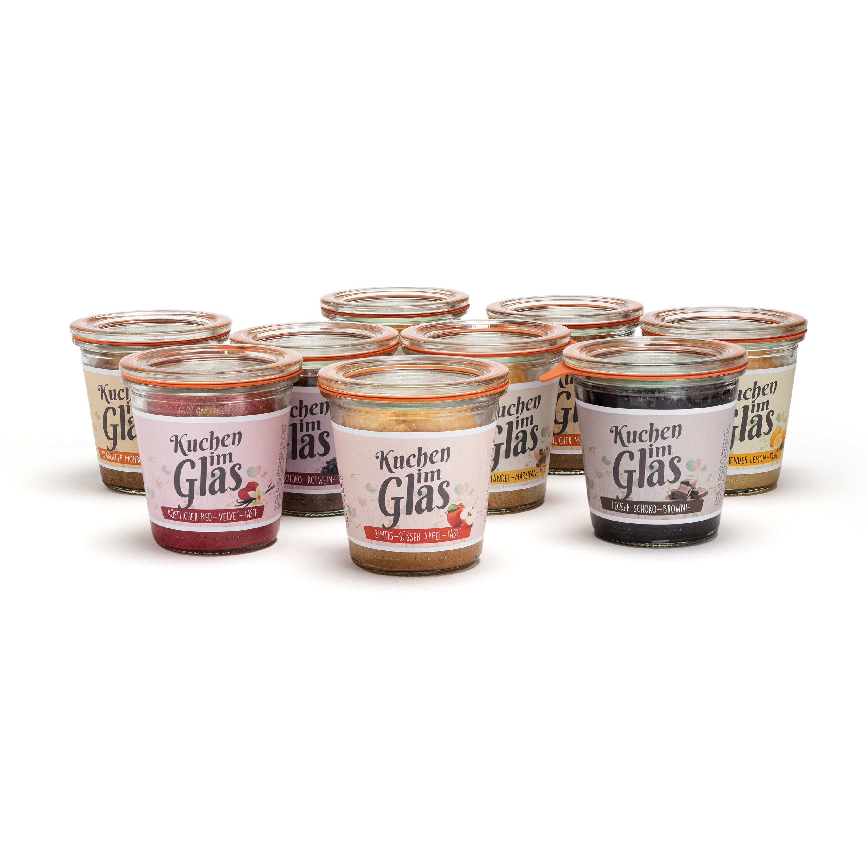 Kuchen im Set – Kuchen im Glas