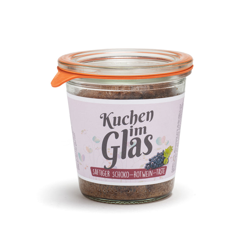 Schoko Rotwein Kuchen – Kuchen im Glas